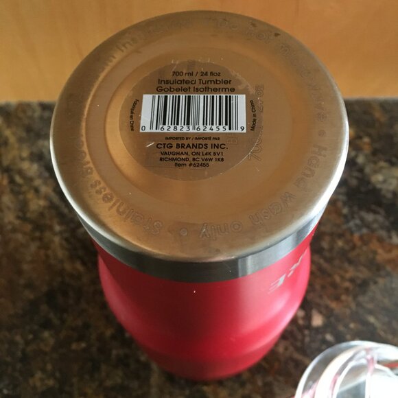 Canadian Pride PURE Insulated Tumbler with Straw 700ml - Picture 4 of 8